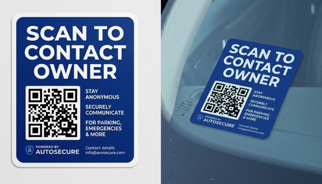 Vehicle QR Card